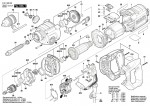 Bosch 3 601 A8B 060 GSB 162-2 RE Percussion Drill 110 V / GB Spare Parts GSB162-2RE